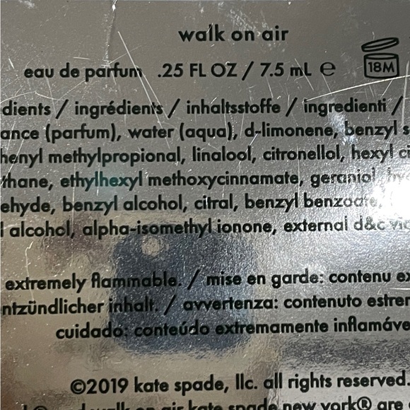 Kate Spade Colorfully Ornament Eau de Parfum mini 0.25oz/7.5mL - Picture 5 of 5